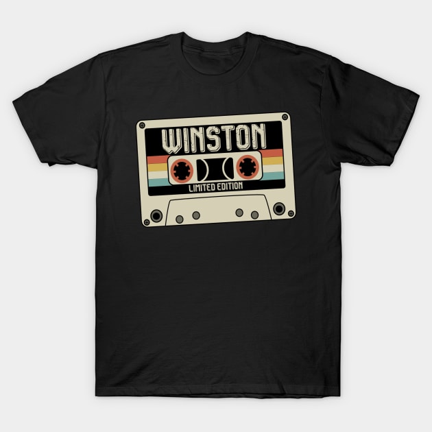 Winston - Limited Edition - Vintage Style T-Shirt by Debbie Art